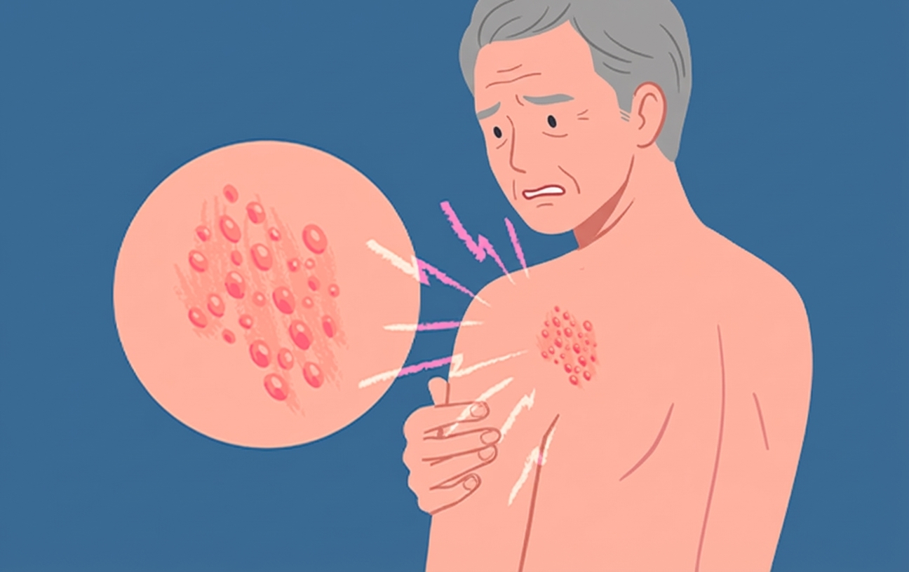 대상포진 백신 안내 이미지